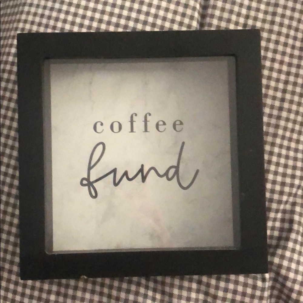 Coffee fund bank.